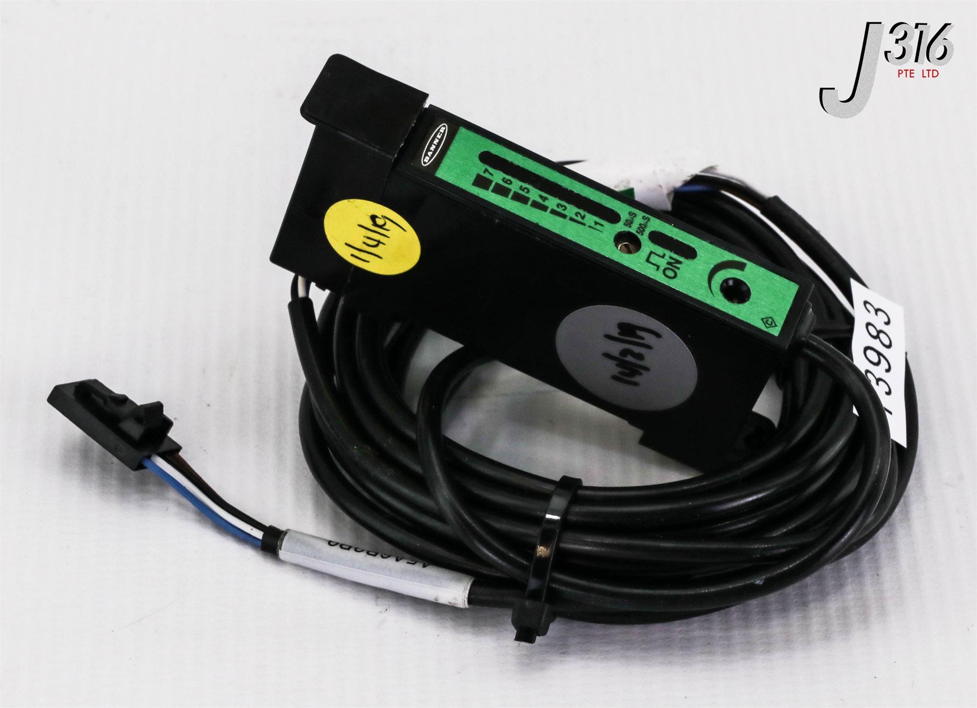 サンプル 13983 BANNER OPTIC SENSOR, LAM 833-810618-015 D12SP6FPY | eBay